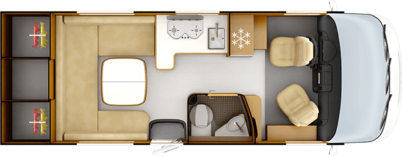 Implantation Jour RAPIDO 854F