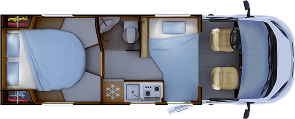 Implantation Nuit RAPIDO C50