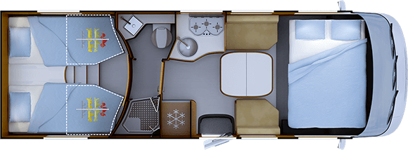 Implantation Nuit RAPIDO i66M ALDE