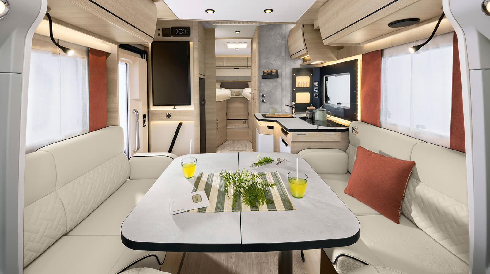 PHOTOS INTÉRIEURES RAPIDO Camping-car 666F