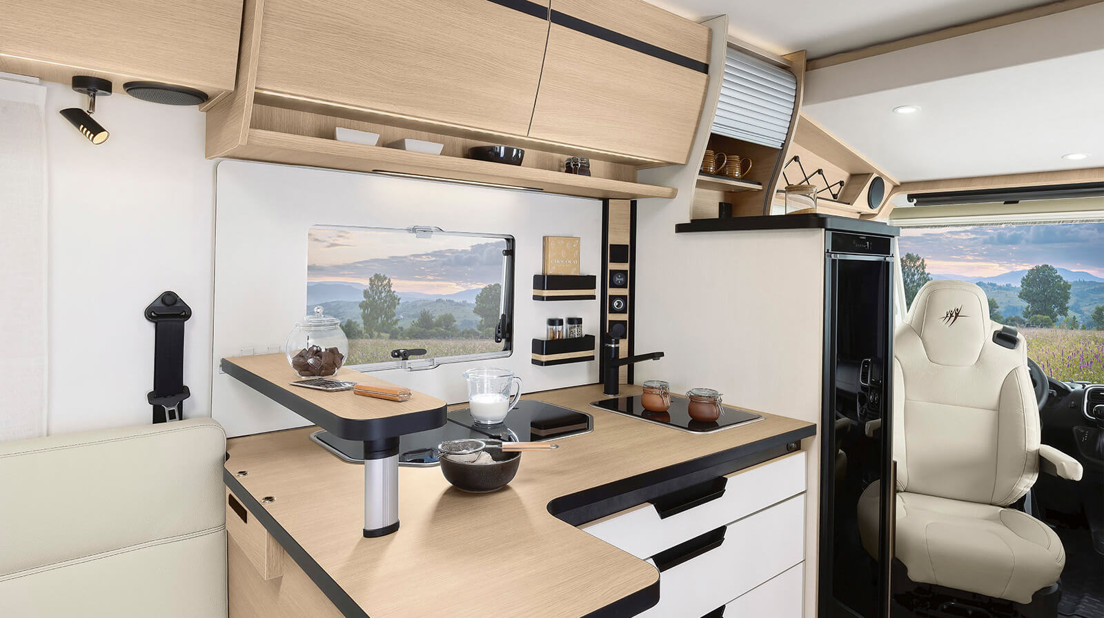 PHOTOS INTÉRIEURES RAPIDO Camping-car 854F