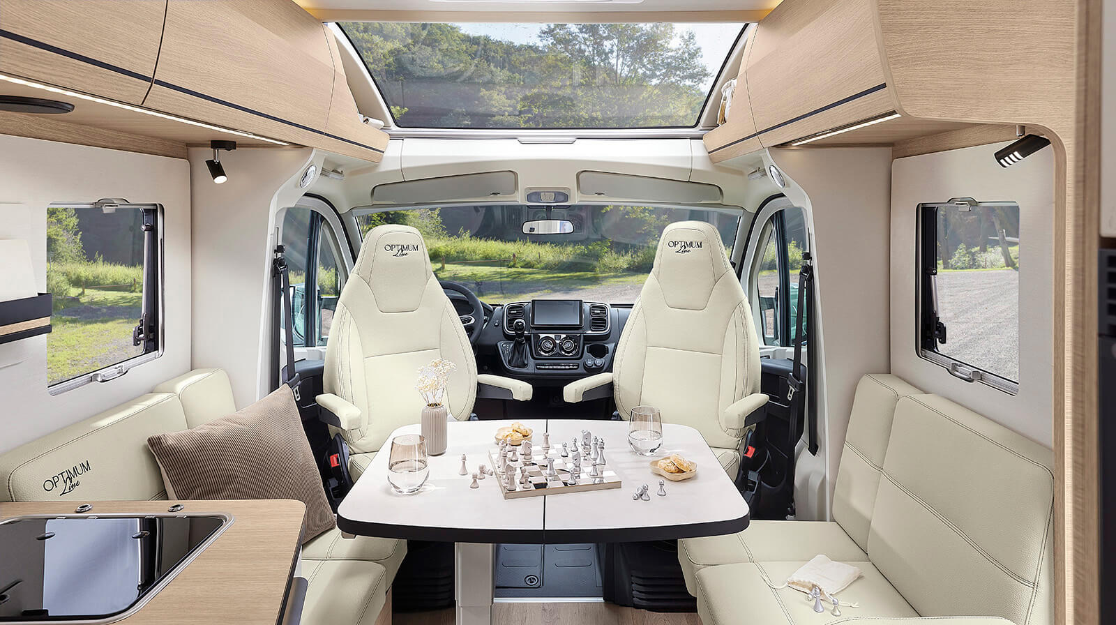 PHOTOS INTÉRIEURES RAPIDO Camping-car C66