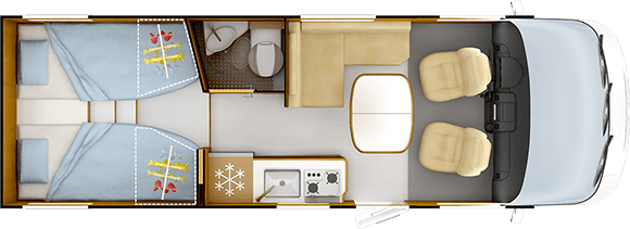 Implantation Jour RAPIDO C55i